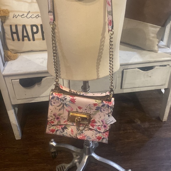 Aldo Floral-printed Handbag brand new lads Crossbody purse 👛 - Picture 2 of 13